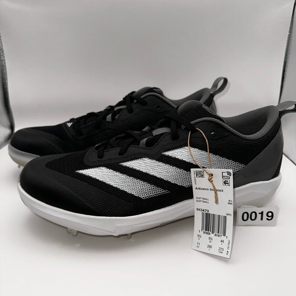 Adidas IH3470 Womens sz 11 Softball Shoes Adizero Instinct